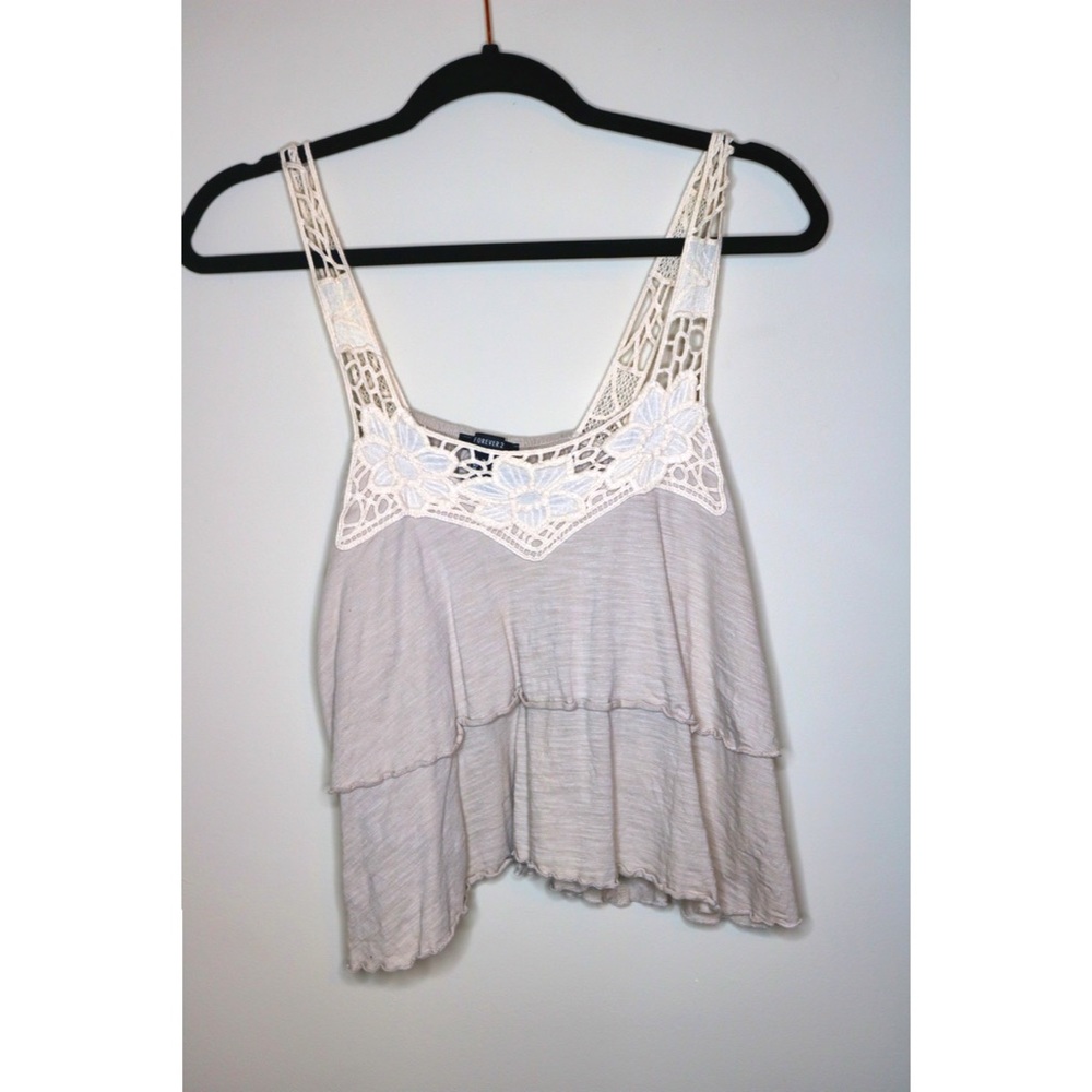 Light Grey Crop Top